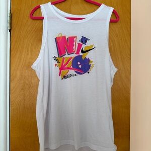 Nike Tanktop, Retro Style 90s, Size L